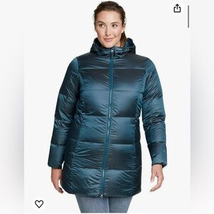 Eddie Bauer - Down filled Women's Luna Peak Parka Jacket - Size Small